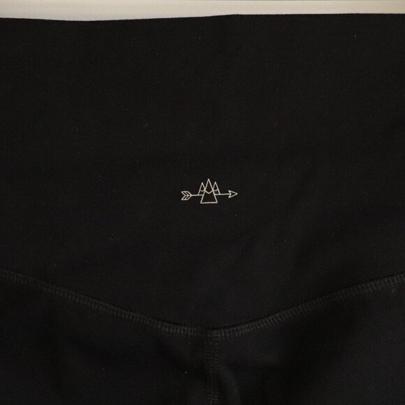 Bare Women's Black Small Skinny Stretch High Rise Activewear Casual Leggings - Picture 6 of 9